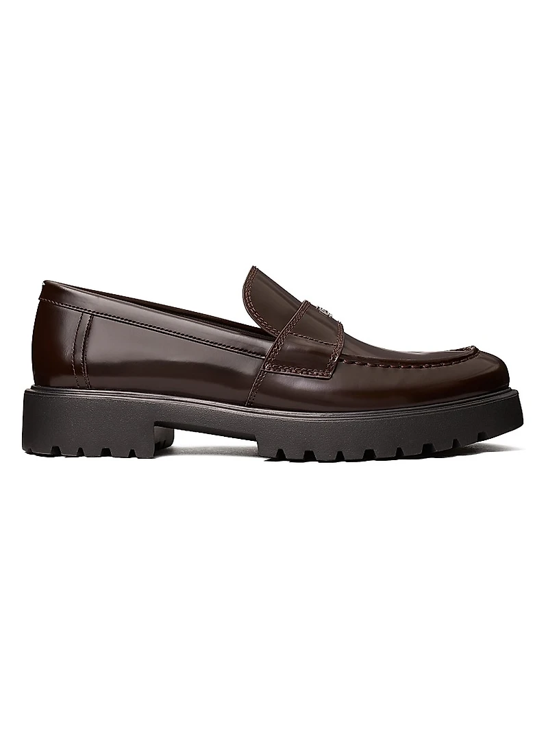 Classic Leather Lug-Sole Loafers