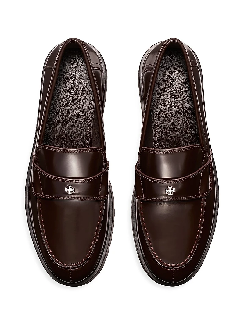 Classic Leather Lug-Sole Loafers
