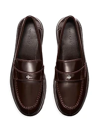 Classic Leather Lug-Sole Loafers