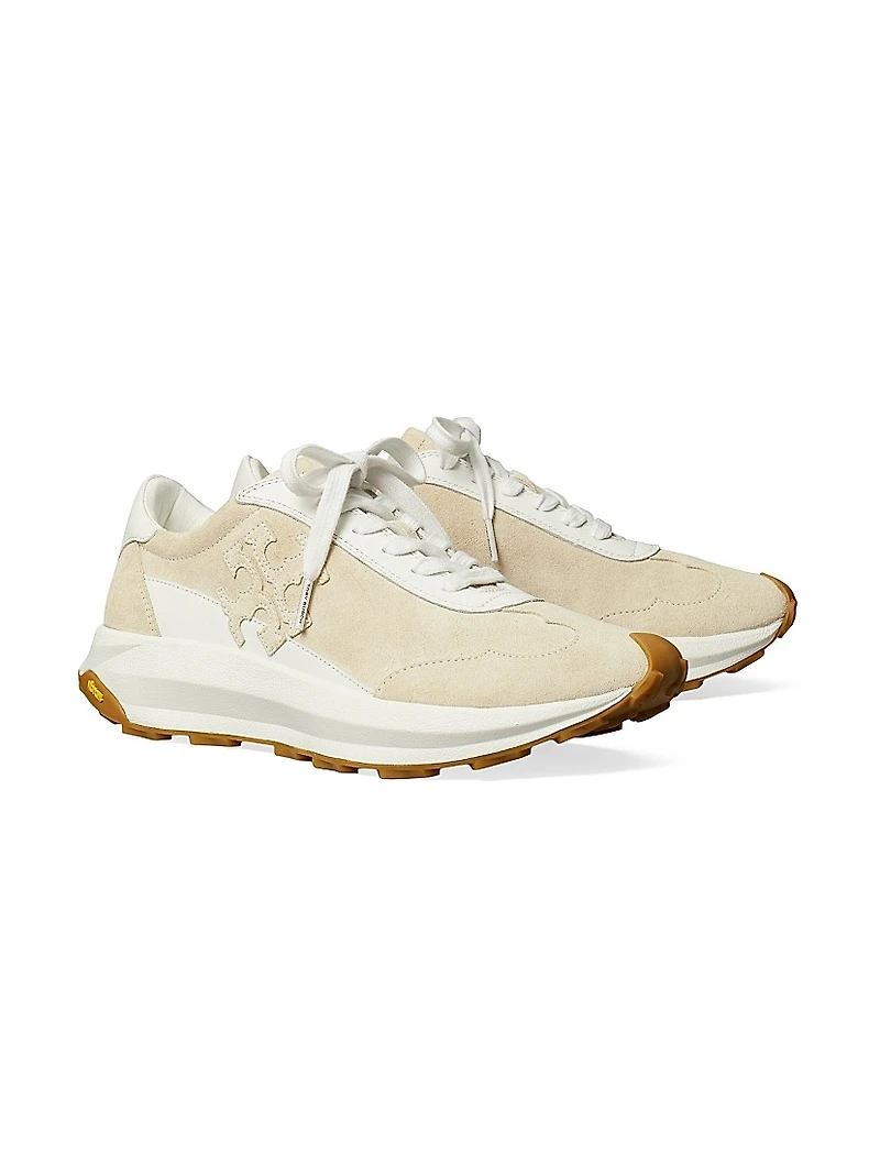 Logo Suede Trainer Sneakers