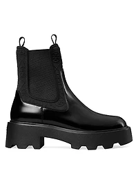 T Monogram 65MM Lug-Sole Chelsea Boots