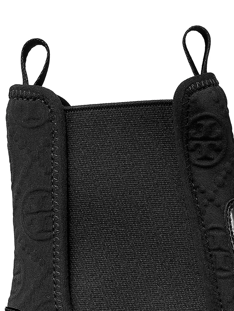 T Monogram 65MM Lug-Sole Chelsea Boots