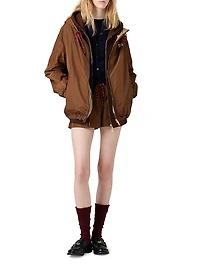 Cable-Knit Cashmere and Silk Cardigan