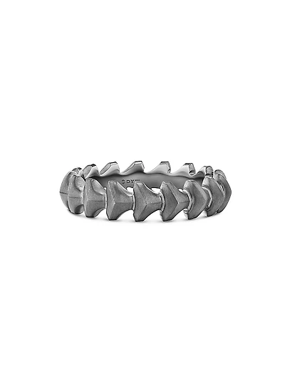 Armory Band Ring Titanium, 6.2MM