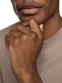 Armory Band Ring Titanium, 6.2MM