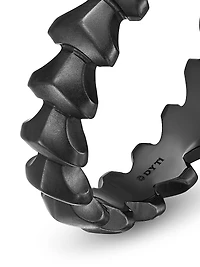 Armory Band Ring Black Titanium, 6.2MM