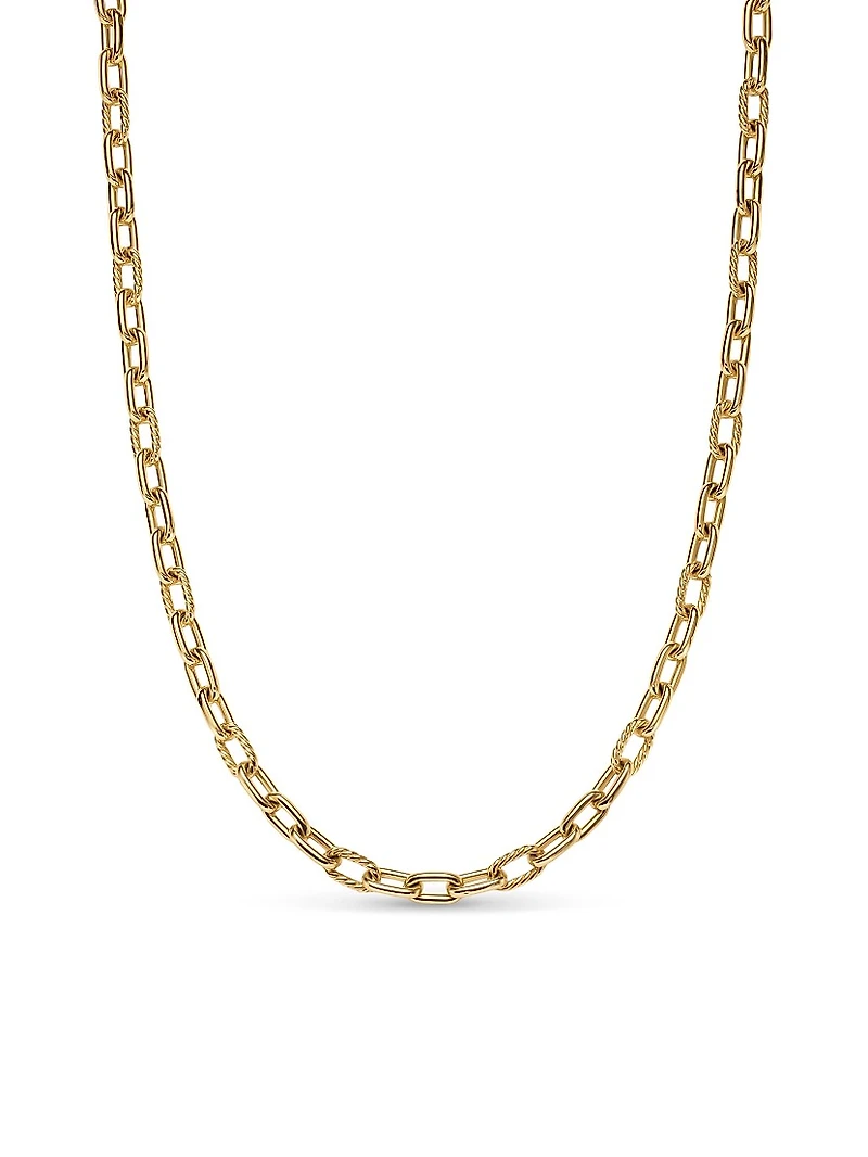 Madison Chain Necklace 18K Yellow Gold