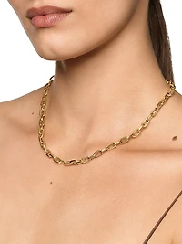 Madison Chain Necklace 18K Yellow Gold