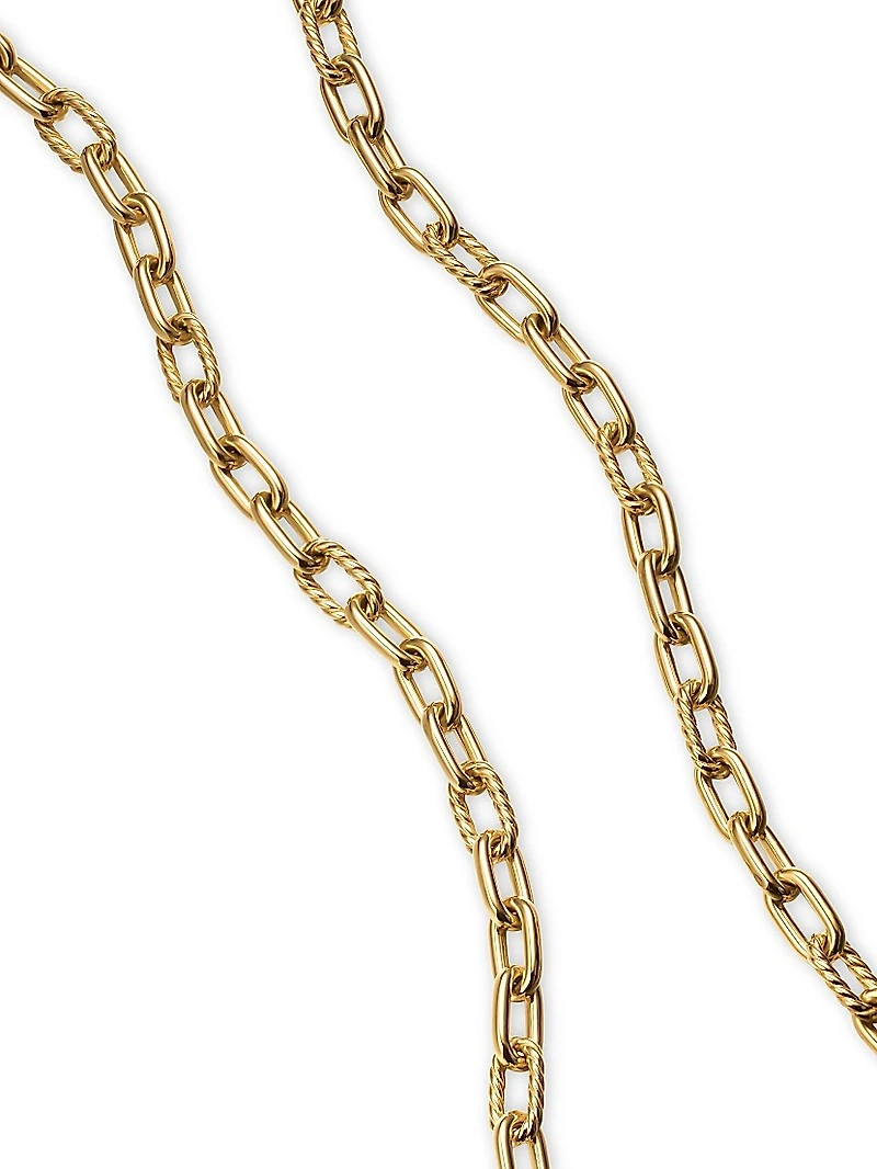 Madison Chain Necklace 18K Yellow Gold