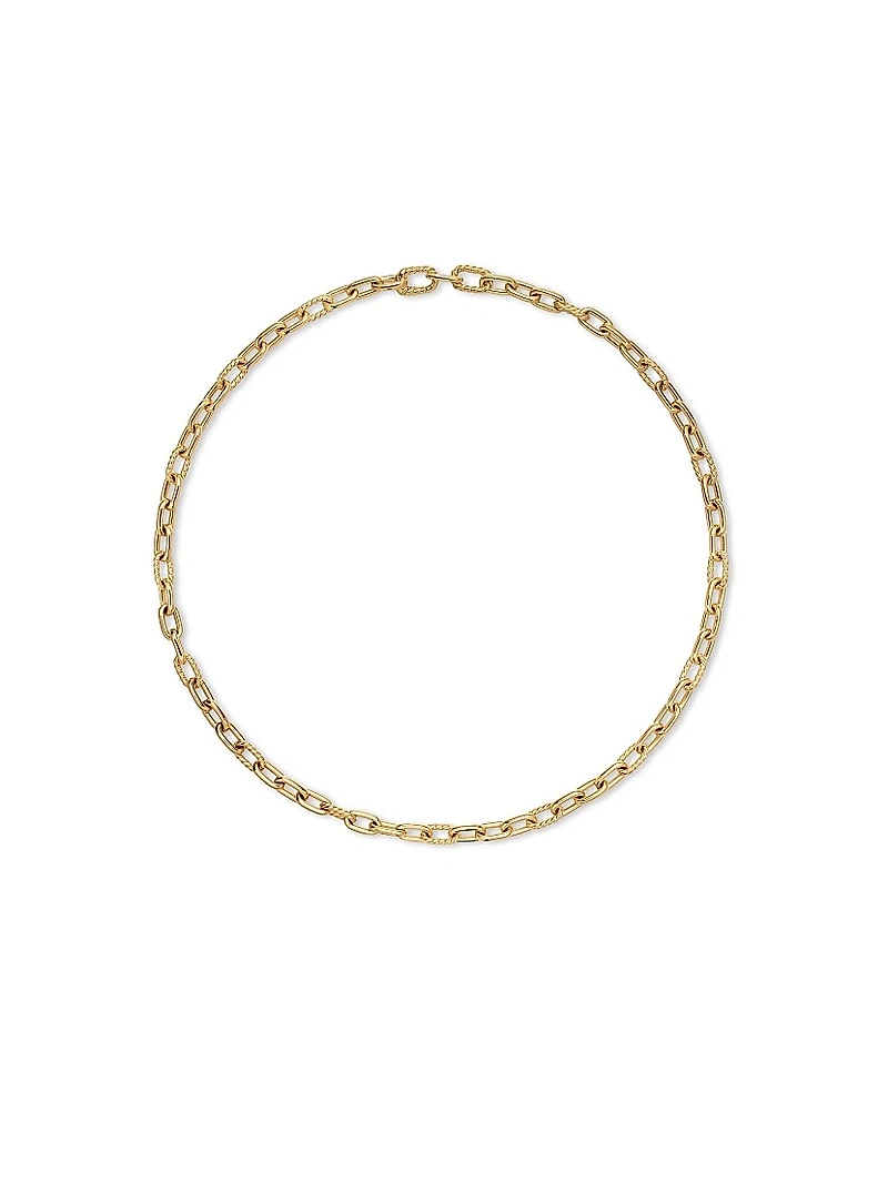 Madison Chain Necklace 18K Yellow Gold