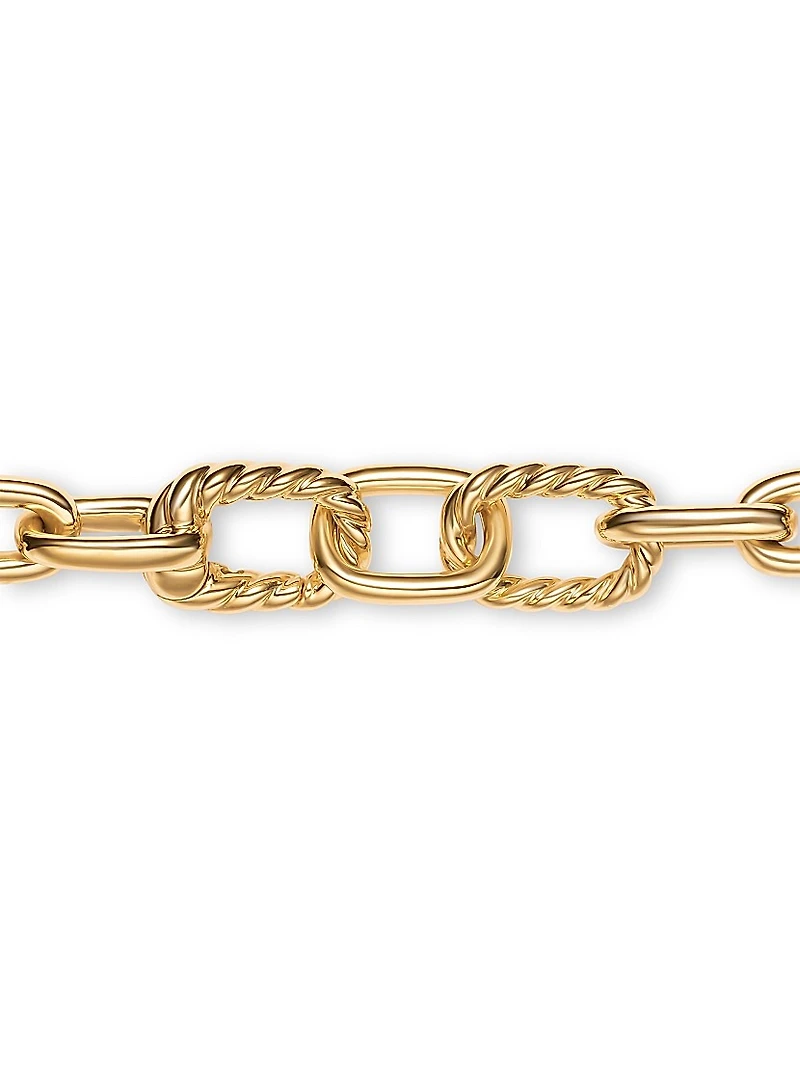 Madison Chain Necklace 18K Yellow Gold