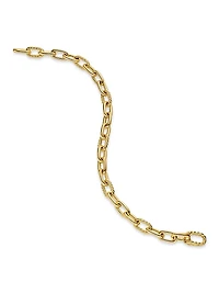 DY Madison Chain Bracelet 18K Yellow Gold, 6mm