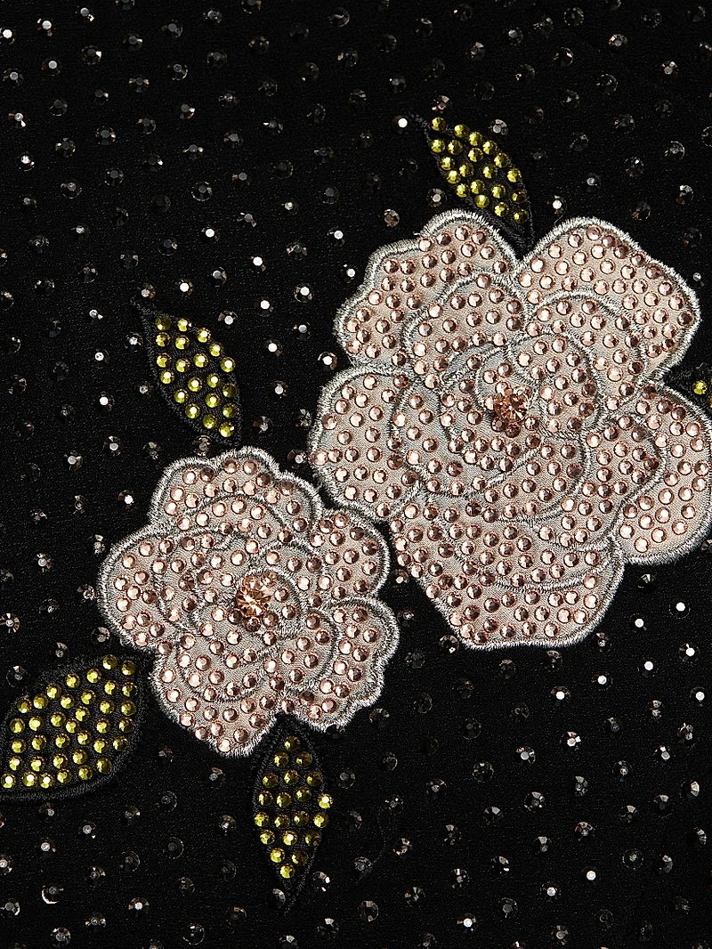 Macey Embellished Notch Lapel Blazer