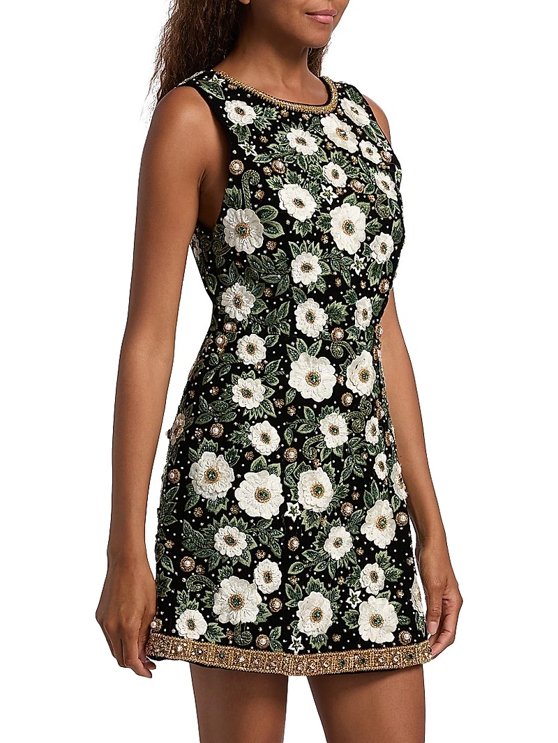 Lindsey Embellished Minidress