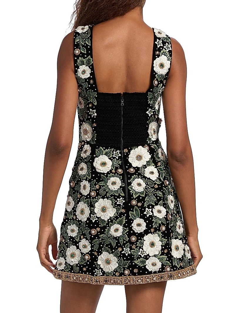 Lindsey Embellished Minidress