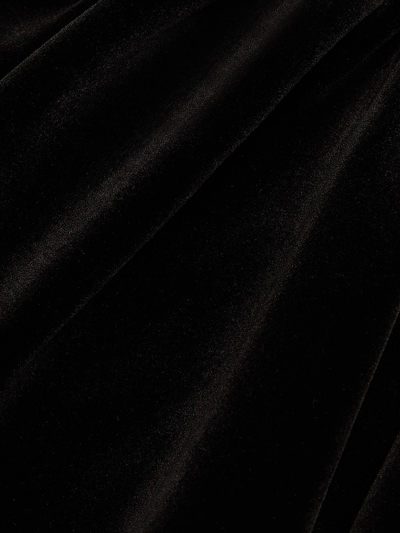Lila Velvet Maxi Dress