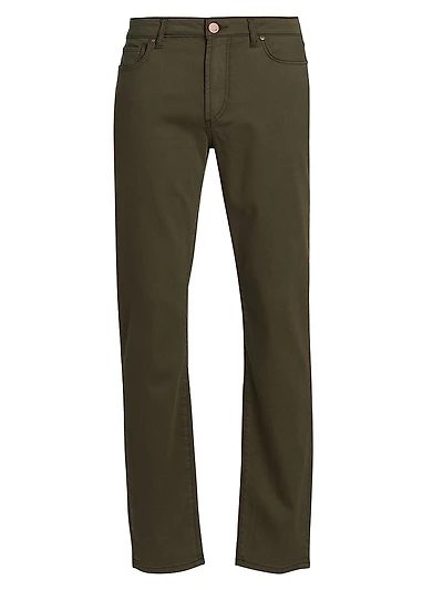 Brando Parisian Luxe Five-Pocket Jeans