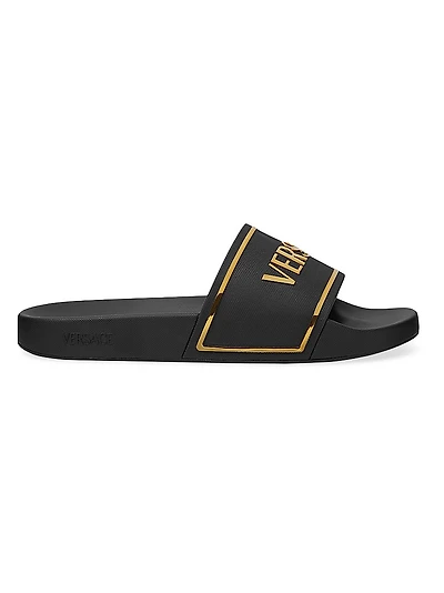 Logo Slide Sandals