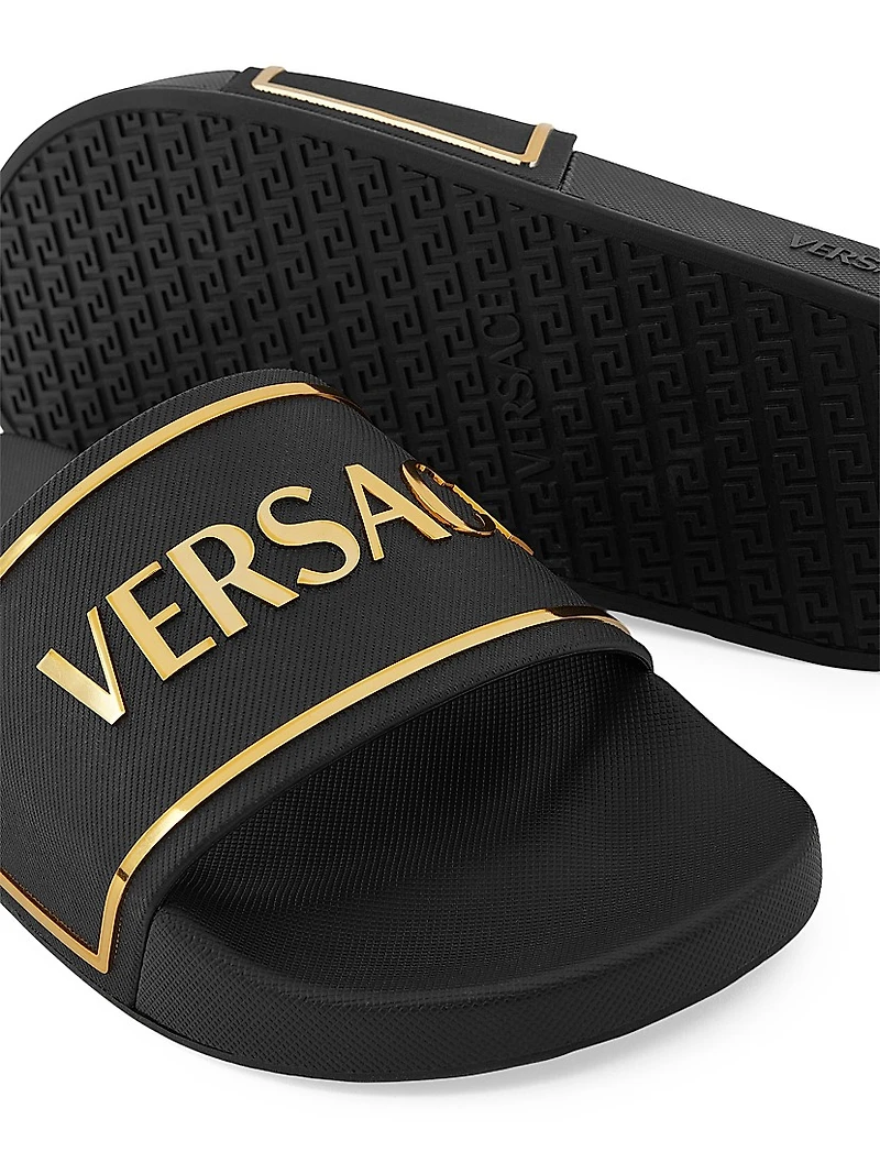 Logo Slide Sandals