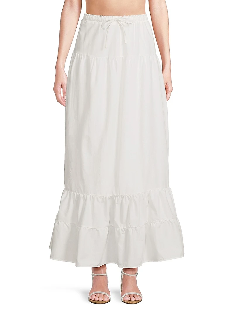 Rily Tiered Maxi Skirt