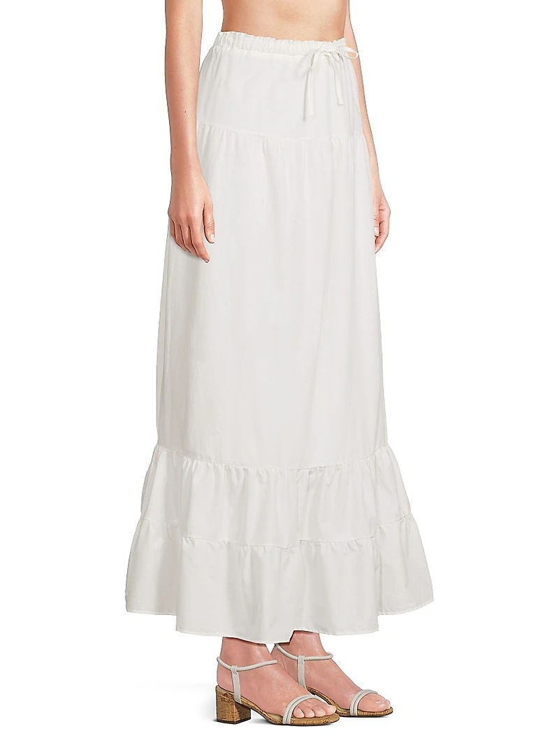 Rily Tiered Maxi Skirt