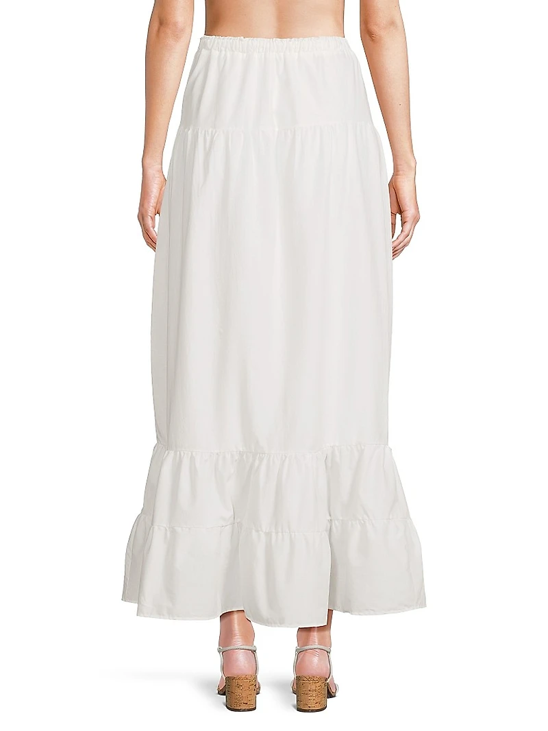Rily Tiered Maxi Skirt