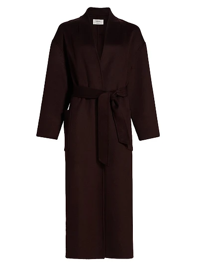 Kate Wrap Wool-Blend Coat