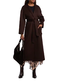 Kate Wrap Wool-Blend Coat