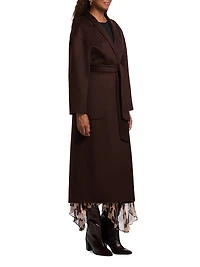 Kate Wrap Wool-Blend Coat