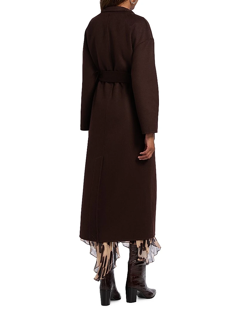 Kate Wrap Wool-Blend Coat