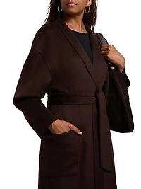 Kate Wrap Wool-Blend Coat