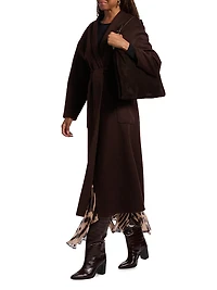 Kate Wrap Wool-Blend Coat