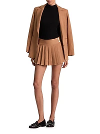 Breann Side-Stripe Fitted Blazer