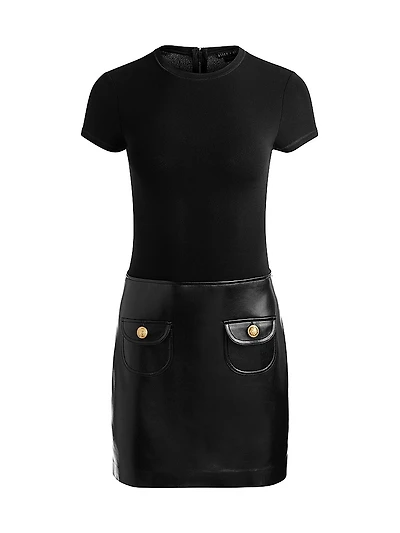 Sydney Mix Media Minidress