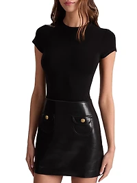 Sydney Mix Media Minidress