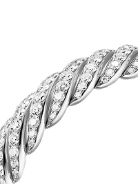 Sculpted Cable Flex Bracelet 18K