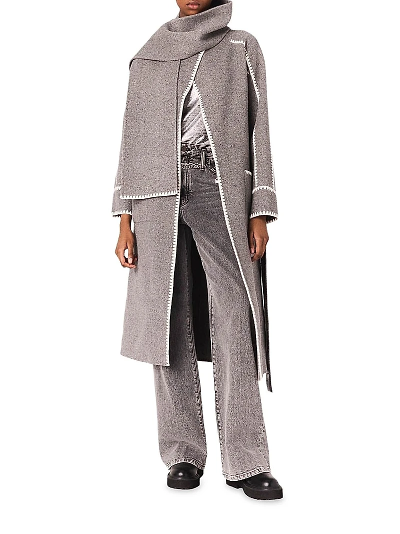 Long Double Faced Coat