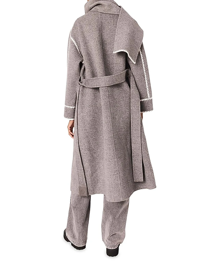 Long Double Faced Coat