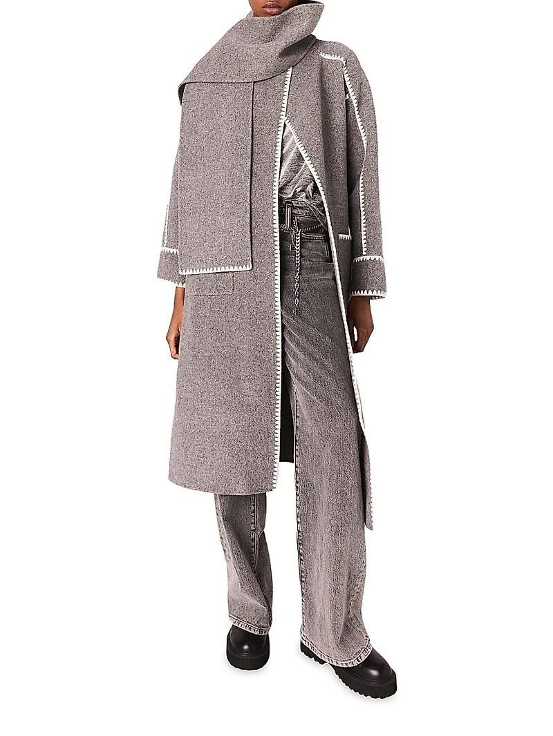 Long Double Faced Coat