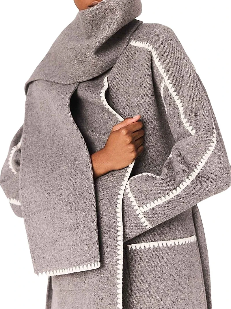 Long Double Faced Coat