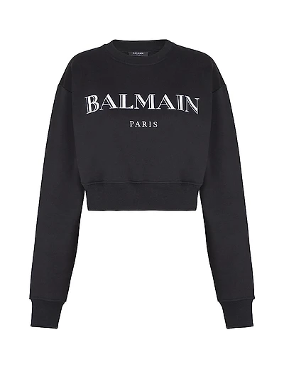 Logo Cropped Sweatshirt