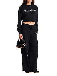 Logo Cropped Sweatshirt