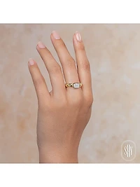 14K Yellow Gold & 0.20 TCW Diamond Ring