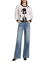 Gleeson Staceface Stretch Wool Sweater