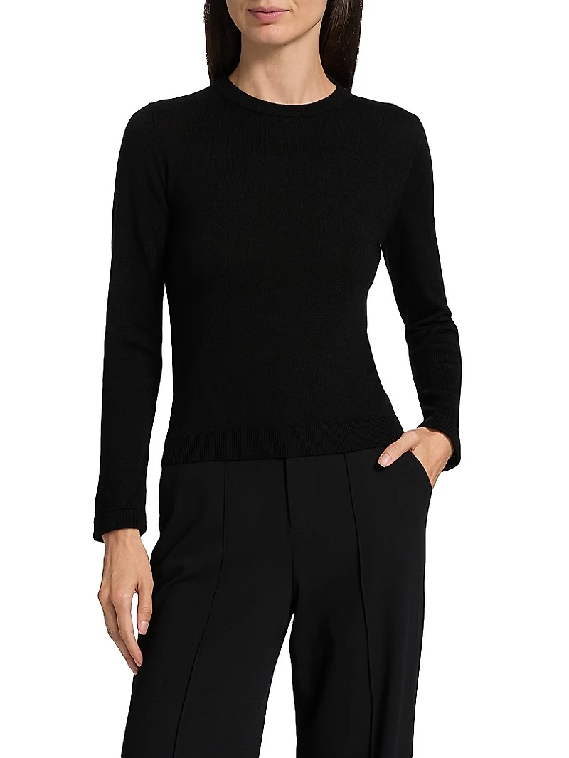 Porla Wool Collared Sweater
