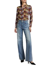 Willa Staceface Silk Shirt