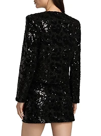 Olinne Sequins Lady Jacket