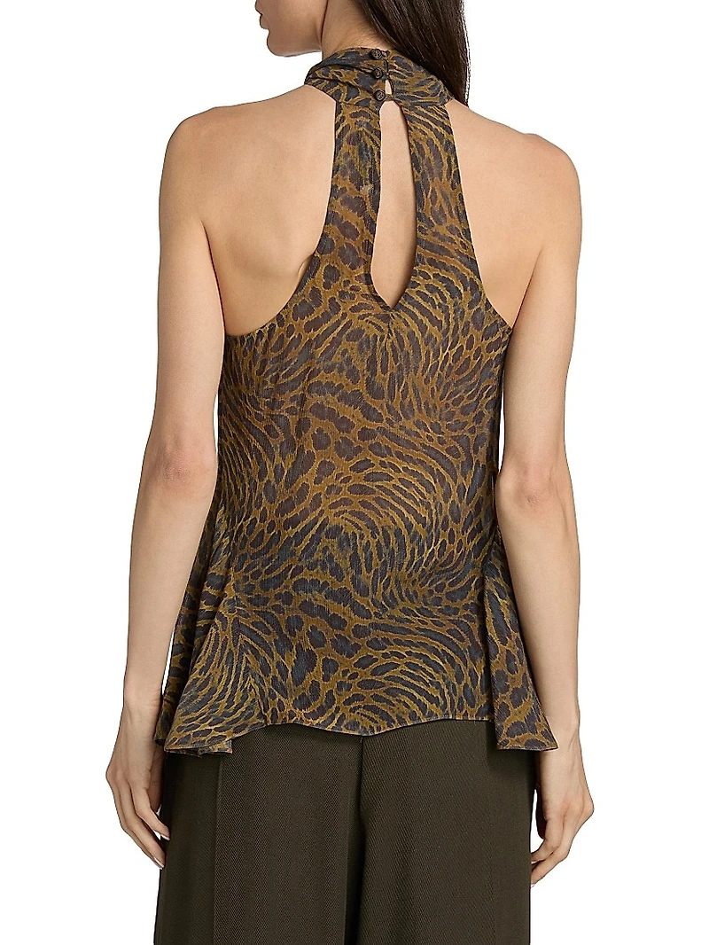 Cassian Halter Twist Top