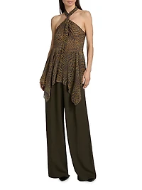 Cassian Halter Twist Top