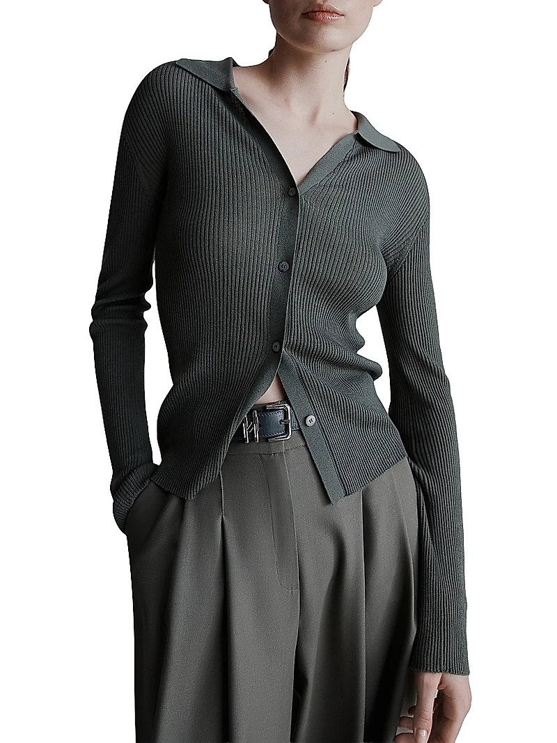 Ultra Light Wool Cardigan